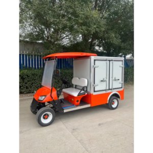 2024 electric utility golf cart with lithium battery red 2seats 917.png
